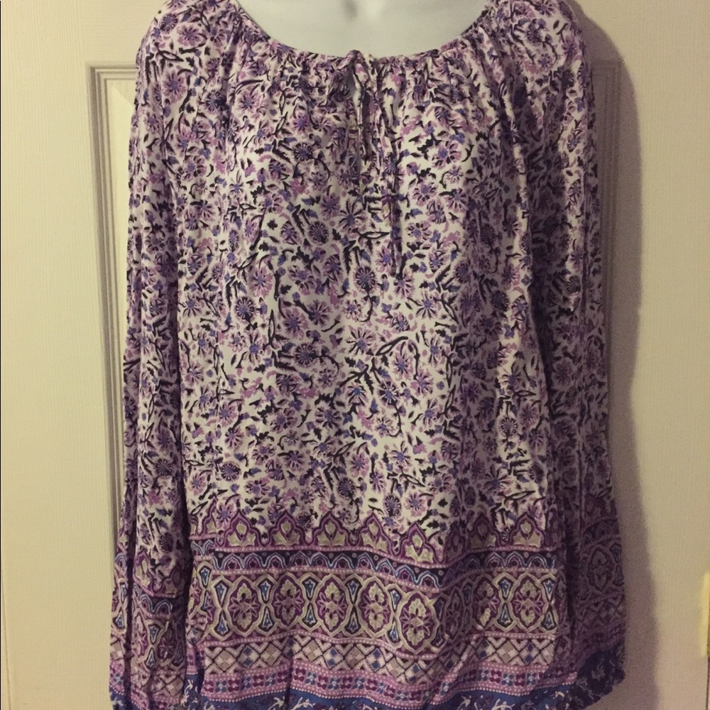 Lucky Brand Long Sleeve Top